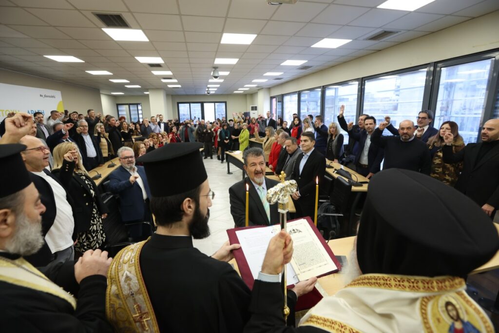 Σε κλίμα συγκίνησης η ορκωμοσία του Δημάρχου , των νέων Δημοτικών Συμβούλων και των συμβούλων ενότητας στο Δήμο Νεάπολης - Συκεών